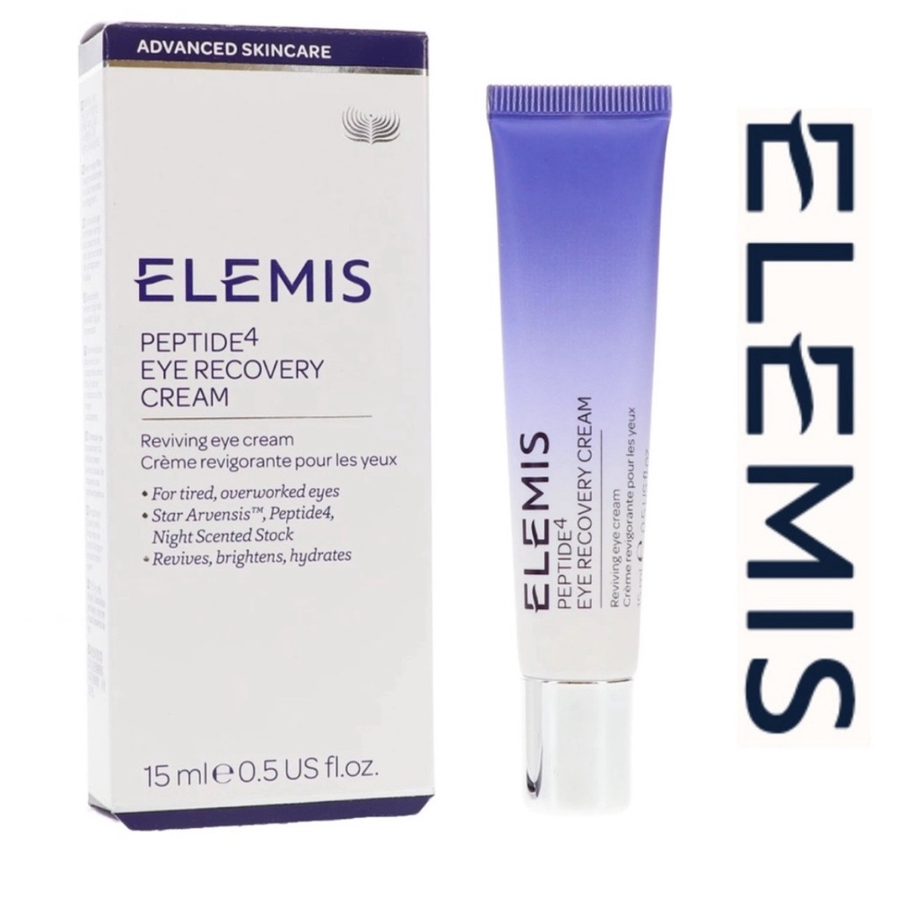 Elemis Peptide4 Eye Recovery Cream .5 oz Brand New Full-Size
